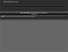 Tablet Screenshot of domotecnic.com